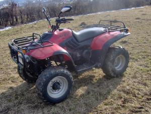 ATV 260 ccm LINHAI inmatriculat SECOND HAND pentru 2 persoane.