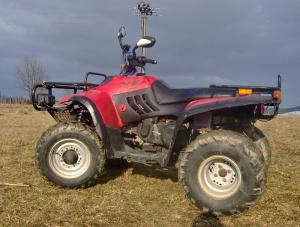 ATV 260 ccm LINHAI inmatriculat SECOND HAND pentru 2 persoane.