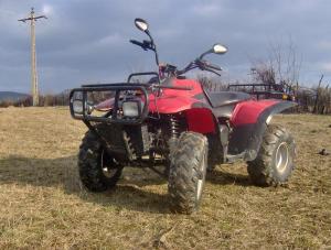 ATV 260 ccm LINHAI inmatriculat SECOND HAND pentru 2 persoane.