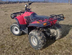 ATV 260 ccm LINHAI inmatriculat SECOND HAND pentru 2 persoane.