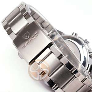 CEAS ANALOG / DIGITAL CU LED,   CHRONOGRAF,   REZISTENT LA APA 30M