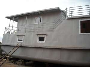 VAND  PONTON  ,  CONSTRUCTIE  NOUA  2010  DIN  OTEL