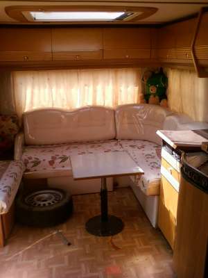 vand caravana DETHELEFFS an stare exceptionala cu nr de franta recent adusa , clima , dus wc