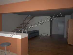 APARTAMENT 2 CAMERE+BALCON 51MP MANSARDA 29900E ALEXANDRU POSTA