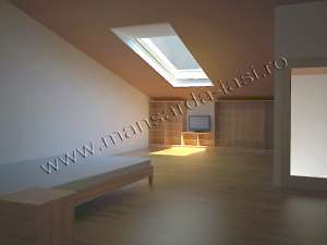 APARTAMENT 2 CAMERE+BALCON 51MP MANSARDA 29900E ALEXANDRU POSTA