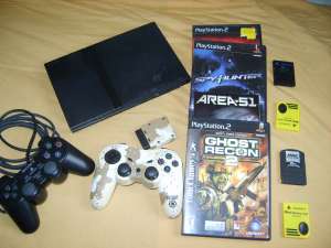 playstation 2 cu jocuri si cu
