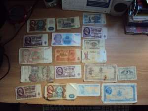 Vand bacnote romanesti si straine(Rusesti in special)