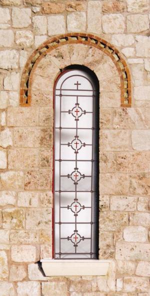 confectii fier forjat,     grilaje morminte,     cruci turnuri biserica