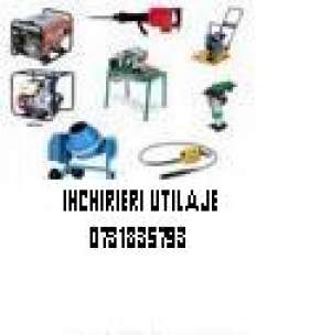 De inchiriat UTILAJE CONSTRUCTII
