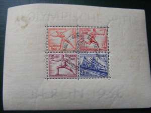 timbre germania  blocuri rare