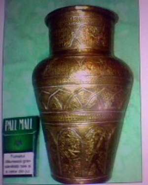vas din bronz gravat tracodacic