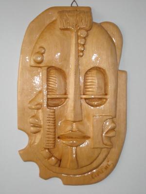 sculptura lemn-icoane ulei pe lemn