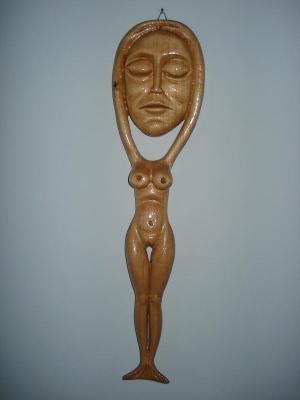 sculptura lemn-icoane ulei pe lemn