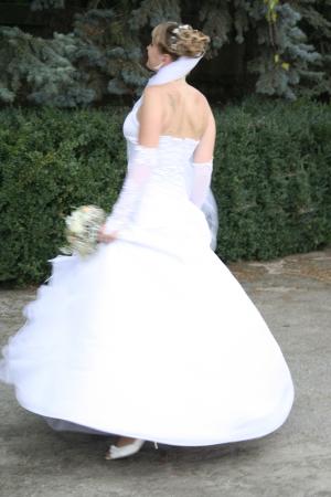 Rochie mireasa stralucitoare