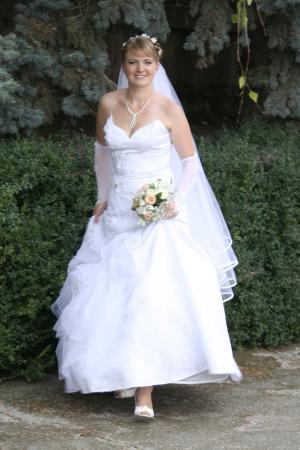 Rochie mireasa stralucitoare