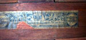 Mobila Antica J.J Kohn fabricata la Viena