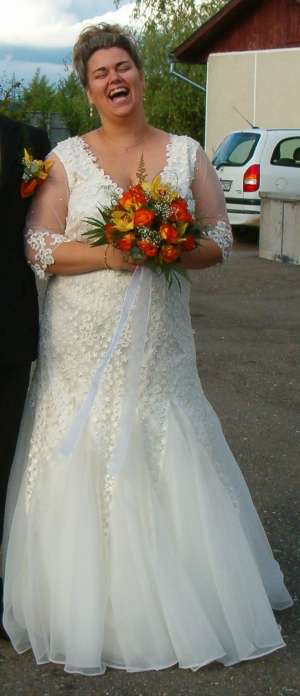 Rochie de Mireasa numar mare 50 - 52