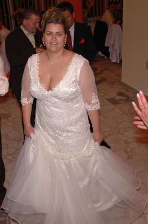 Rochie de Mireasa numar mare 50 - 52