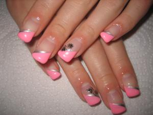 Extensii unghii cu gel,    protectie de gel pe unghia...
