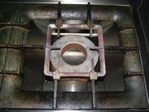 Aragaz inox profesional