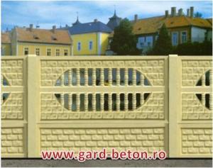 Gard metalic porti metalice si gard beton armat diferite modele