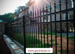 Gard metalic porti metalice si gard beton armat diferite modele