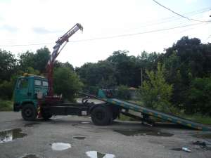 Vand Macara hiab,  vand platforma hidraulica