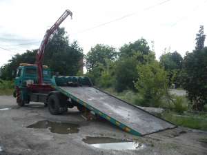 Vand Macara hiab,  vand platforma hidraulica