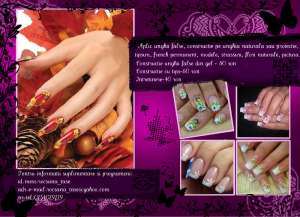 Extensii unghii gel cu produse 100% profesionale