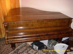 Pian Gebruder Stingl Wien,  placă bronz