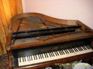 Pian Gebruder Stingl Wien,  placă bronz