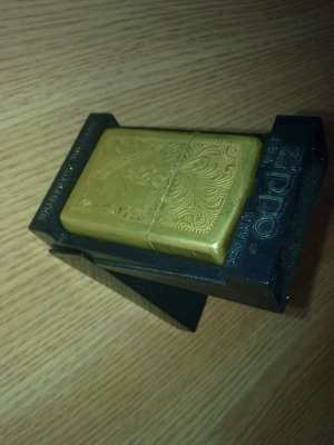 zippo bricheta aur 14k