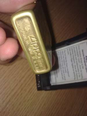 zippo bricheta aur 14k