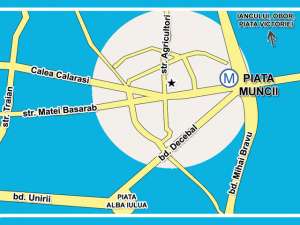 Sali de repetitii pentru muzica la Piata Muncii in Bucuresti