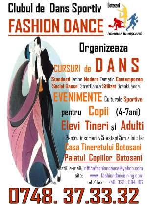 Scoala de Dans - Fashion Dance Botosani