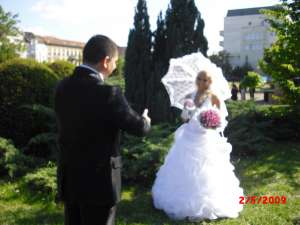 vand rochie mireasa,  "printesa" superba