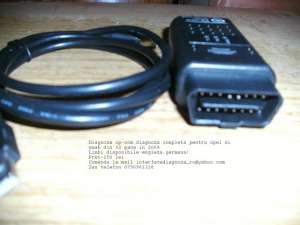Diagnoza completa op-com opel/vauxhallsi saab din 92 pana in 2009