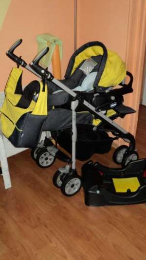 Vand carucior CHICCO CT 01 3 in 1 ERGOS SISTEM adus din ANGLIA