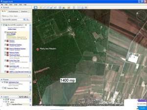 Vand teren extravilan 1400 mp,  zona branesti- jud. ilfov
