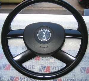 Volan Piele 4 spite + AIRBAG Polo ,     Touran 02-08