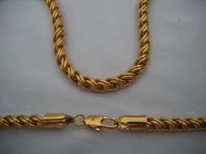 Lanturi placate aur 18 k(material inox)