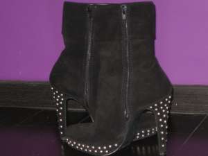 vand botine negre piele intoarsa MIGATO mar.35
