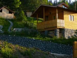 Cabana cu teren