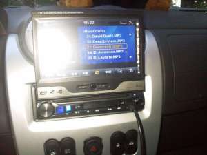 dvd-player auto cu Touchscreen