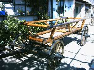 VAND CAR DIN LEMN RUSTIC FOARTE VECHI