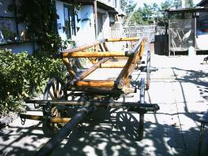 VAND CAR DIN LEMN RUSTIC FOARTE VECHI
