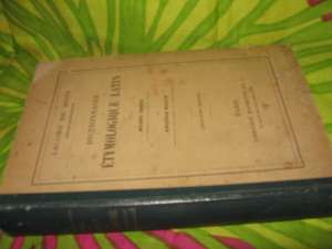 V�nd Dictionnaire �tymologique Latin,  1902