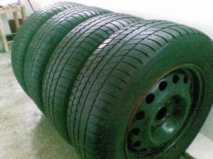 4 Anvelope cu jante MICHELIN