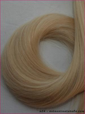 Extensii din par. natural cu cheratina 2 ron buc