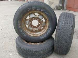 Vand 4 jenti+ cauciucuri fulda 215/75 r 15